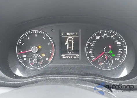 2012 Volkswagen Passat 2.5L Se из США, поврежденный, VIN 1VWBH7A38CC080232